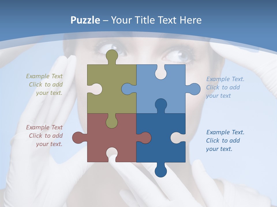 Skincare Injecting Syringe PowerPoint Template