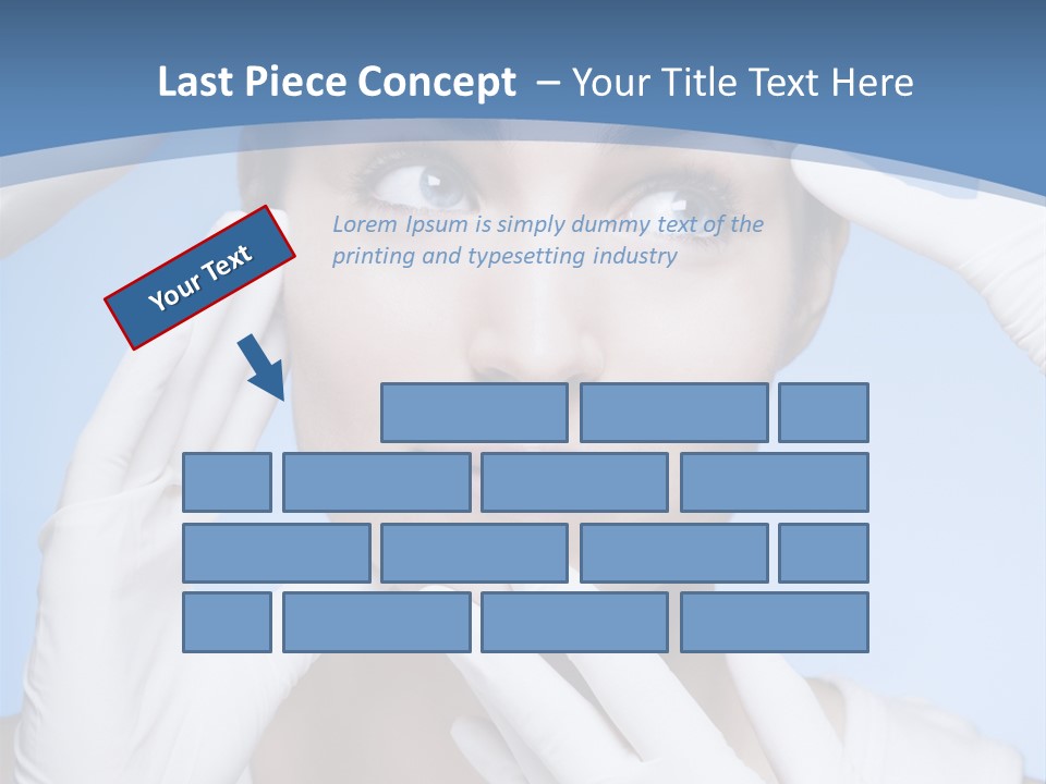 Skincare Injecting Syringe PowerPoint Template
