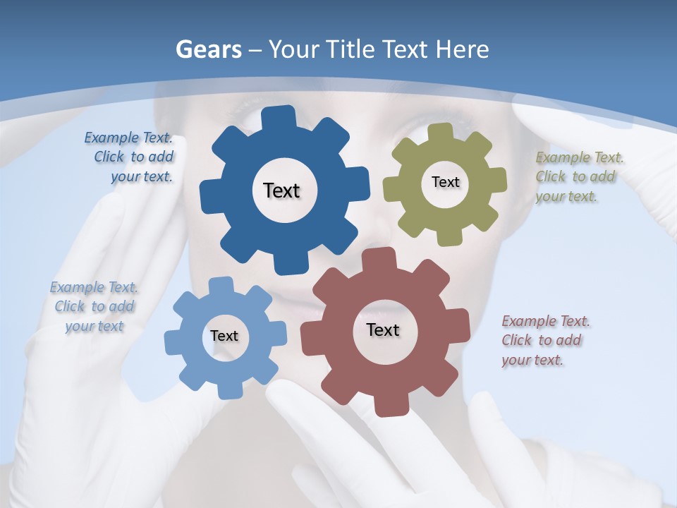 Skincare Injecting Syringe PowerPoint Template