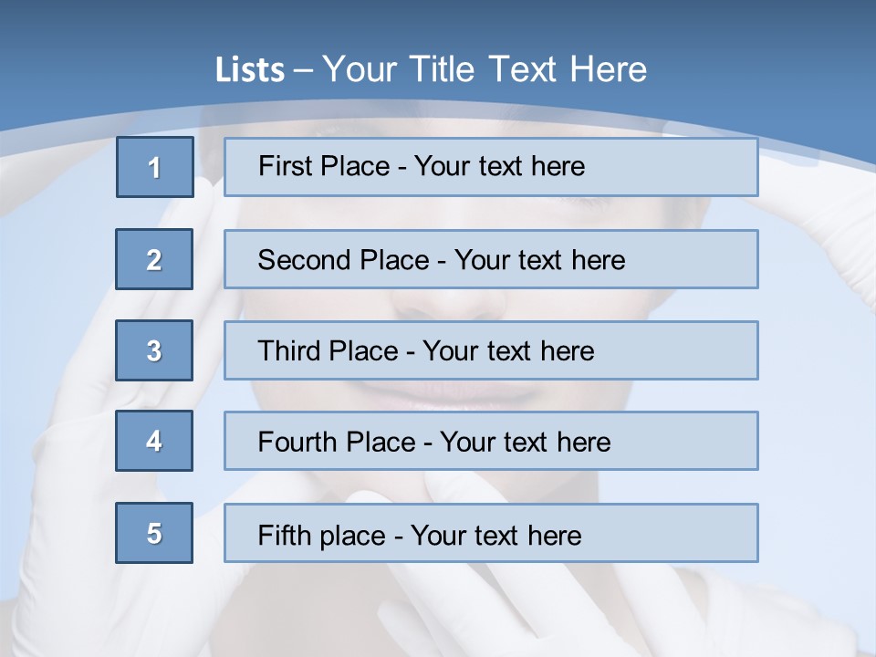 Skincare Injecting Syringe PowerPoint Template