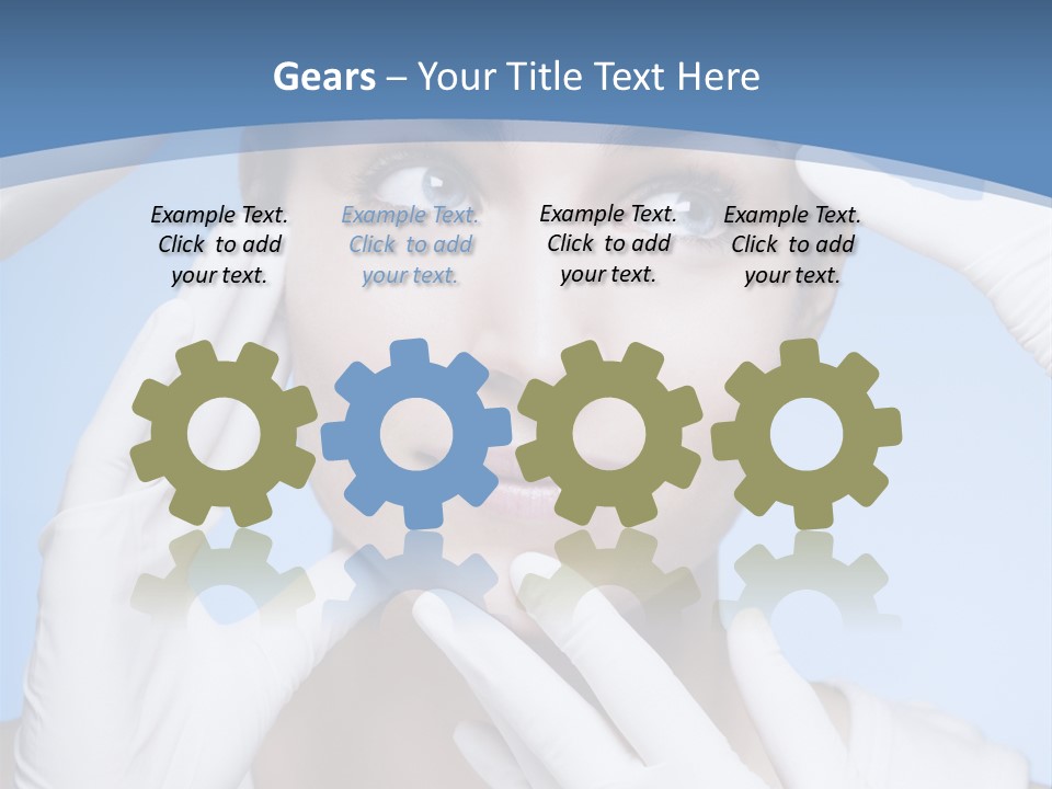 Skincare Injecting Syringe PowerPoint Template