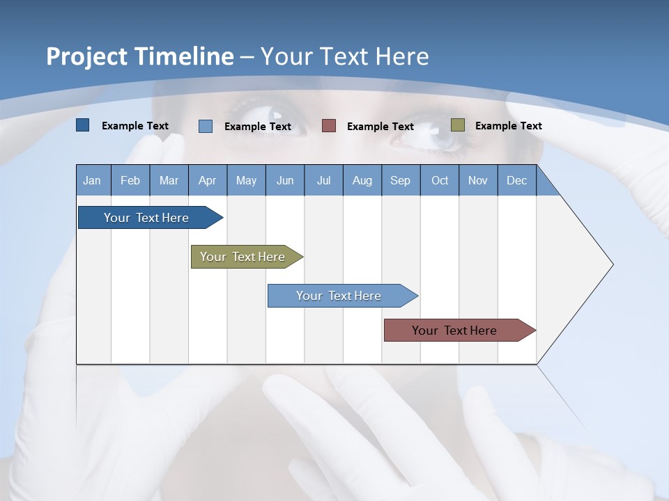 Skincare Injecting Syringe PowerPoint Template