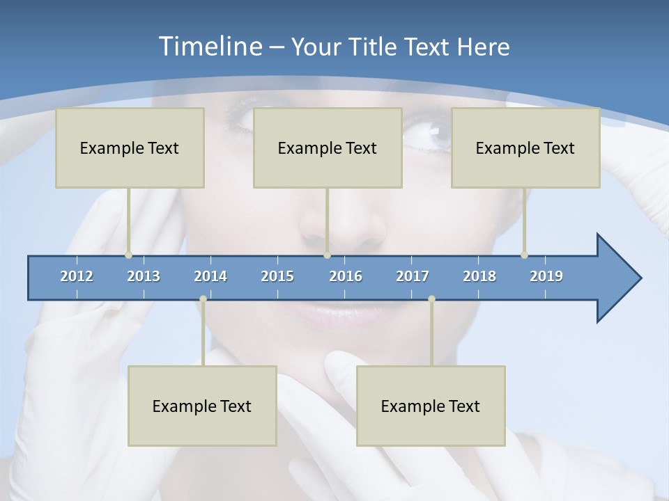 Skincare Injecting Syringe PowerPoint Template