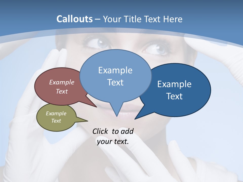 Skincare Injecting Syringe PowerPoint Template