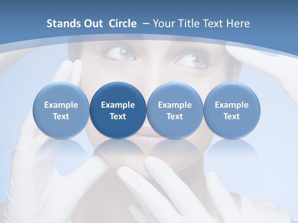 Skincare Injecting Syringe PowerPoint Template