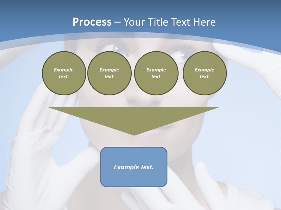 Skincare Injecting Syringe PowerPoint Template