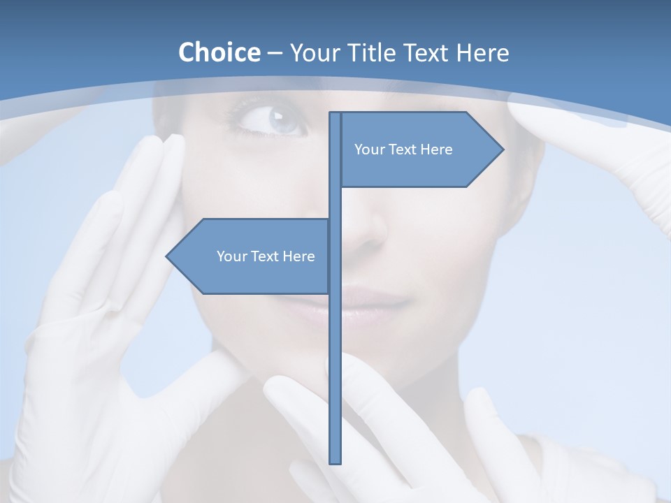 Skincare Injecting Syringe PowerPoint Template