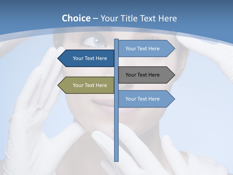 Skincare Injecting Syringe PowerPoint Template