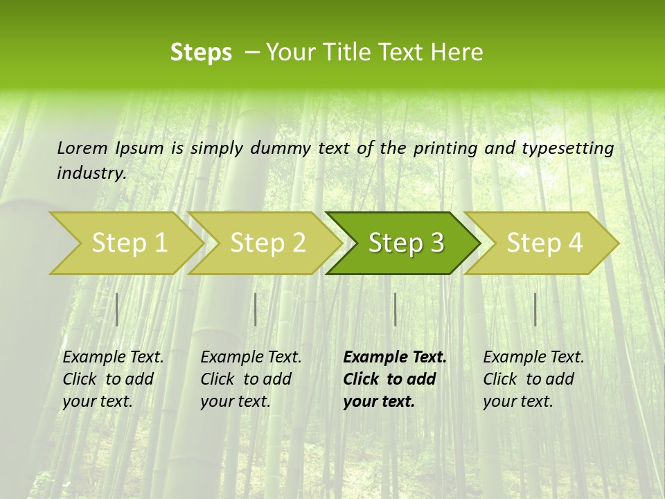 Bamboo PowerPoint Template