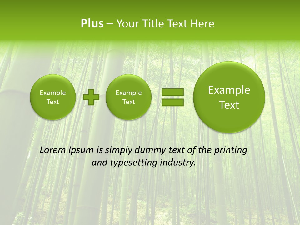 Bamboo PowerPoint Template
