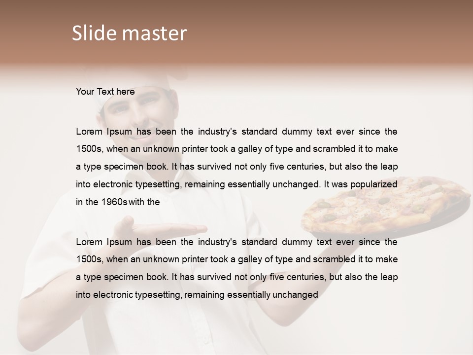 Cook Pizza PowerPoint Template