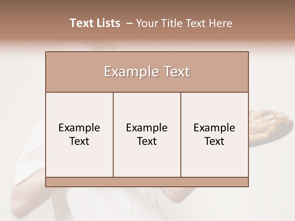 Cook Pizza PowerPoint Template