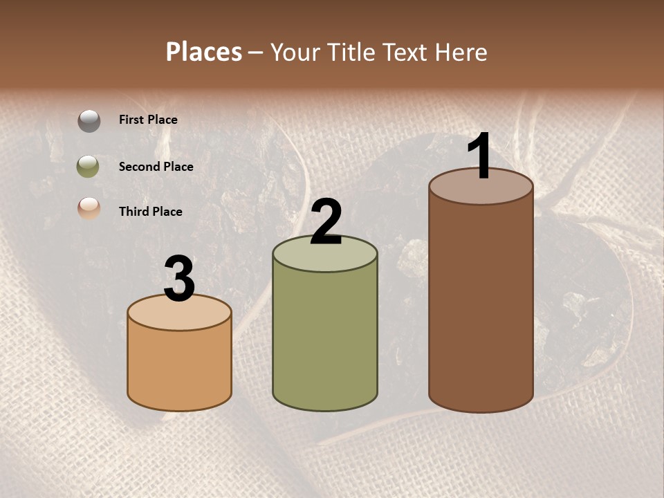 Wooden Hearts PowerPoint Template