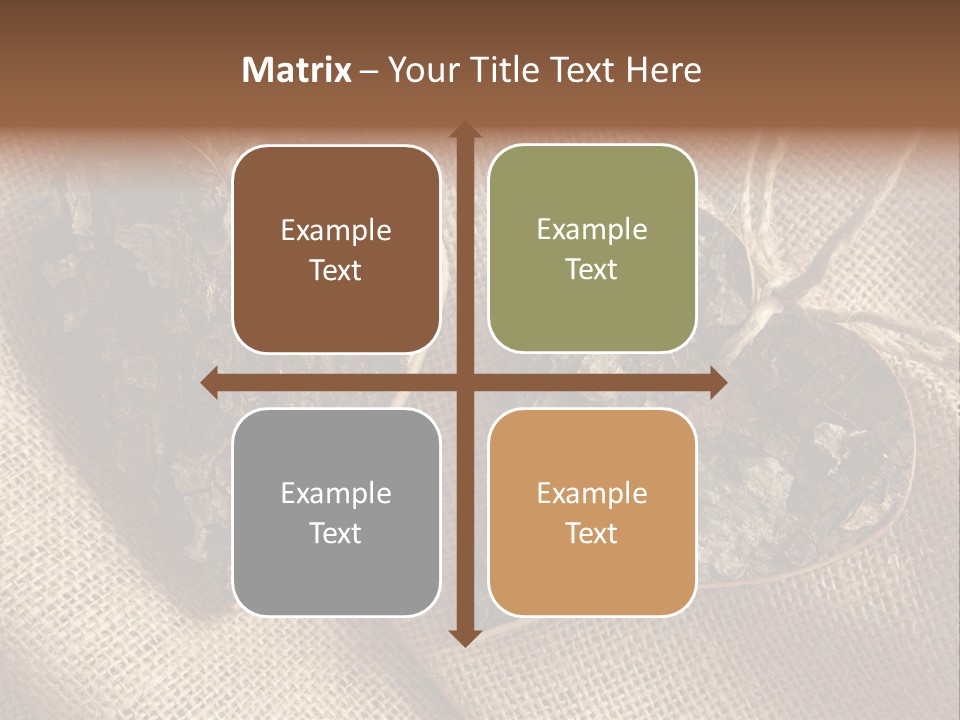 Wooden Hearts PowerPoint Template