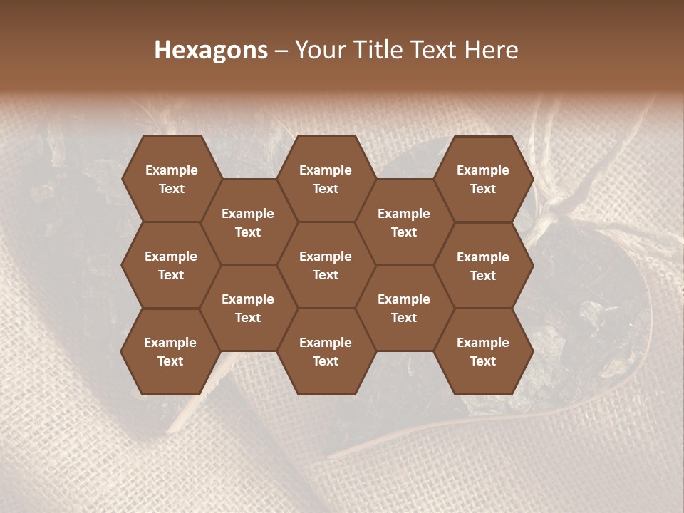 Wooden Hearts PowerPoint Template