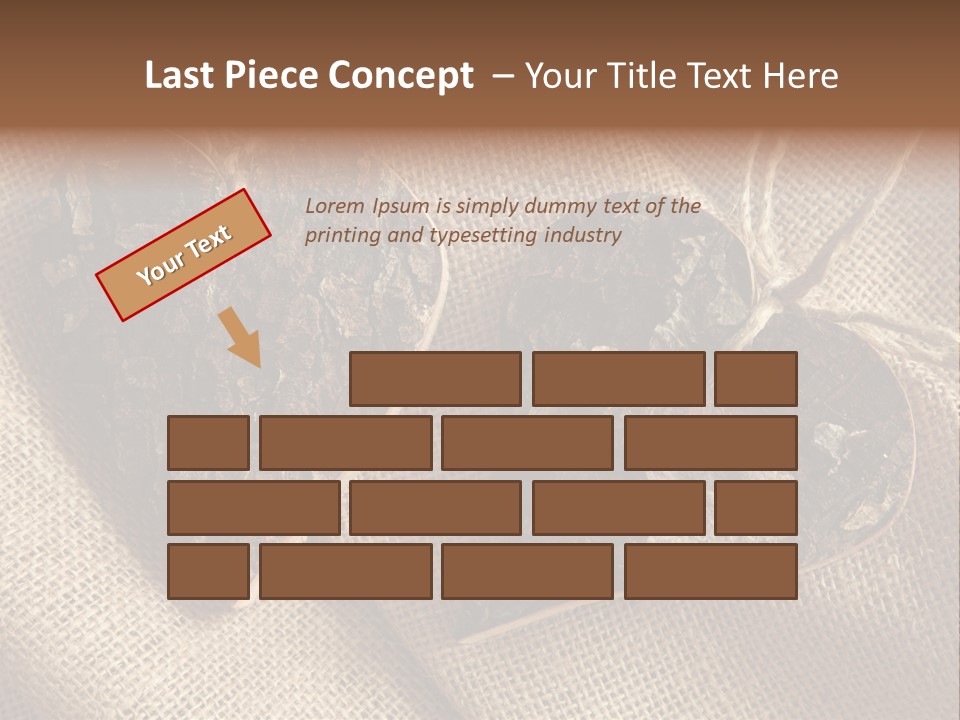 Wooden Hearts PowerPoint Template