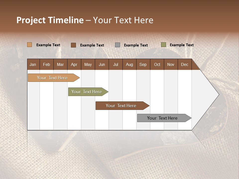 Wooden Hearts PowerPoint Template