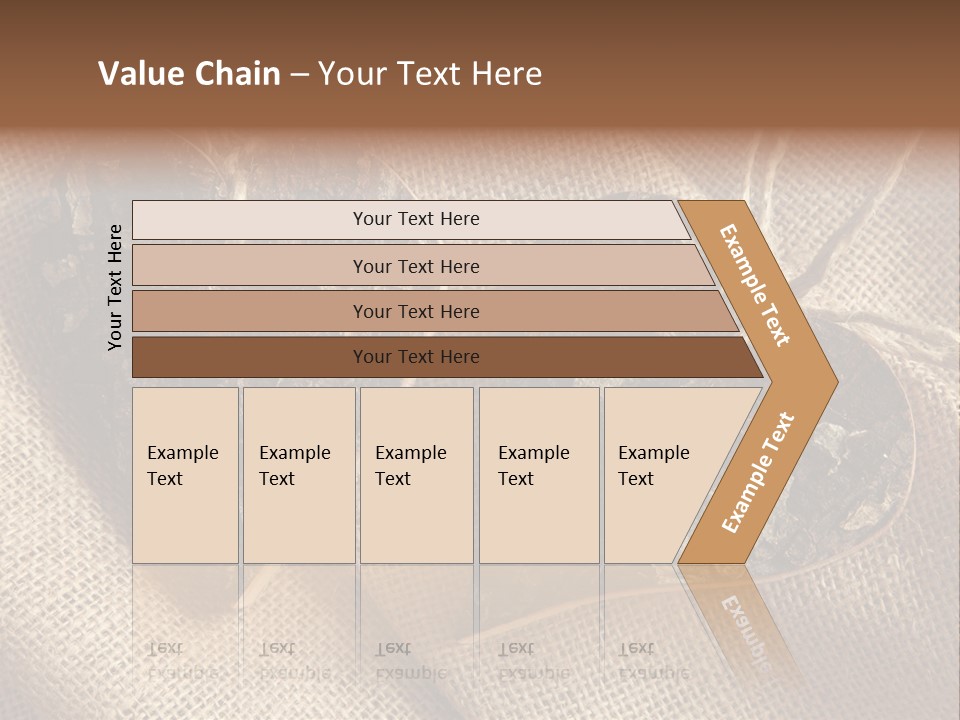 Wooden Hearts PowerPoint Template