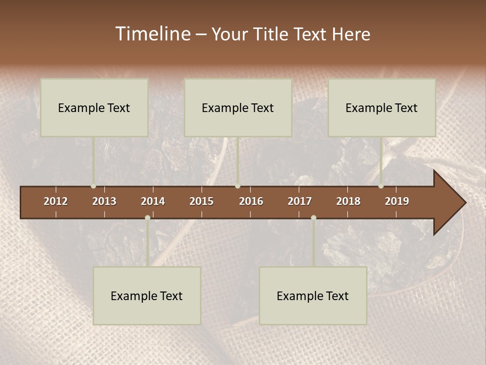 Wooden Hearts PowerPoint Template