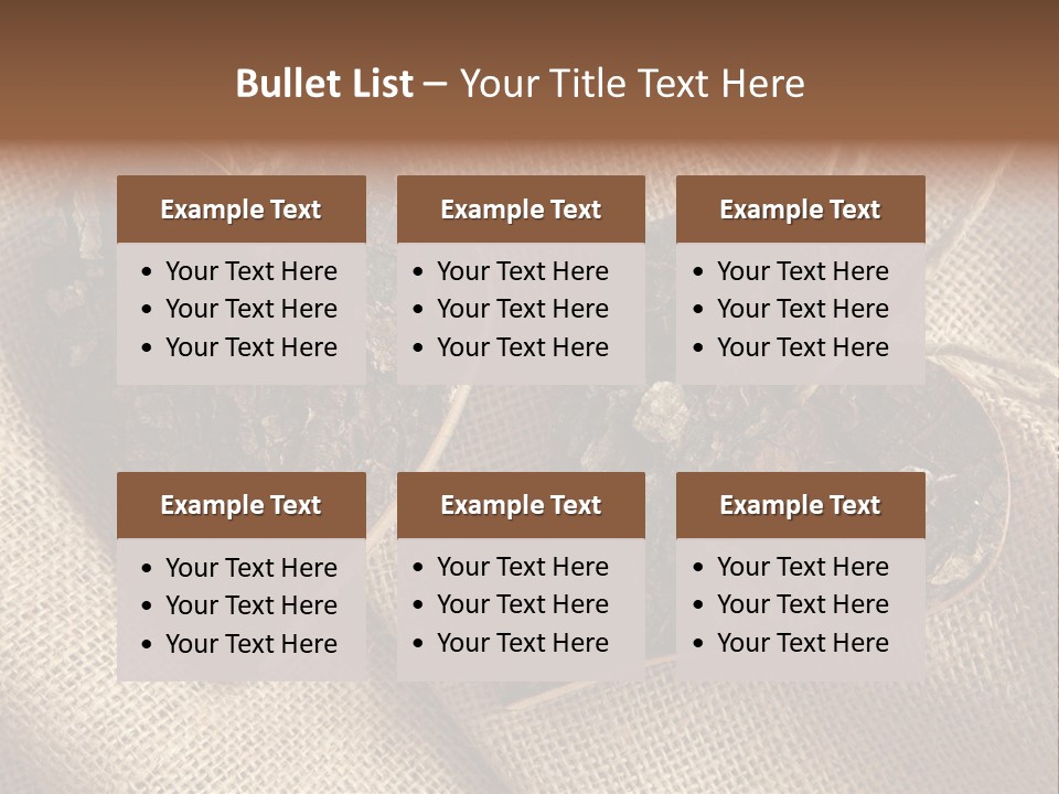 Wooden Hearts PowerPoint Template