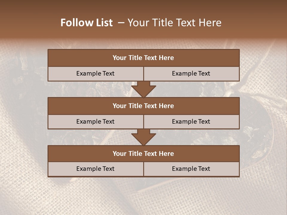 Wooden Hearts PowerPoint Template
