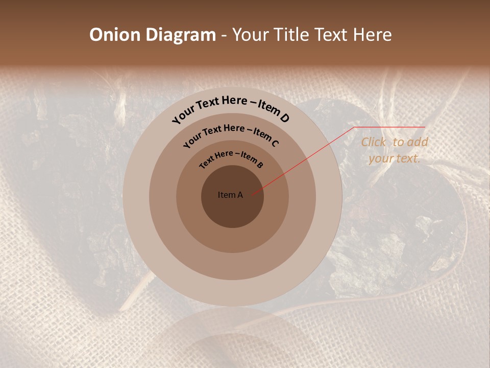 Wooden Hearts PowerPoint Template