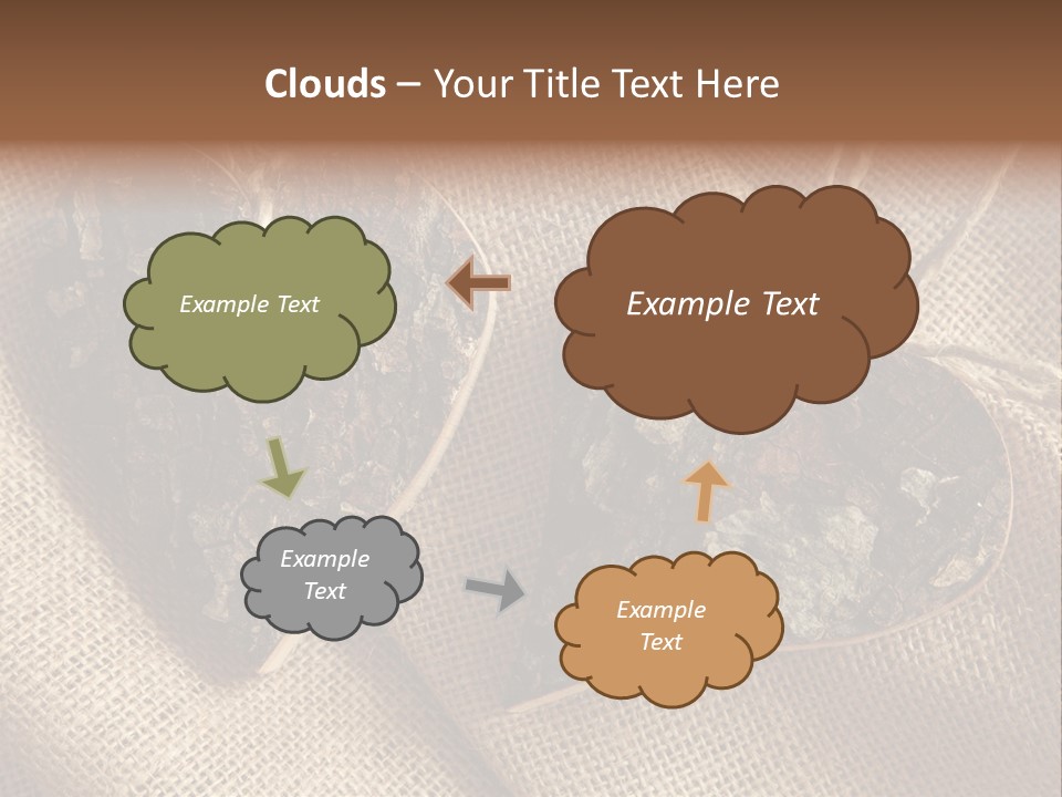 Wooden Hearts PowerPoint Template
