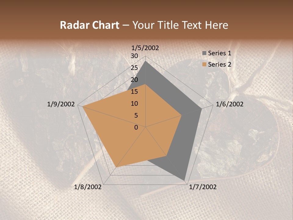 Wooden Hearts PowerPoint Template