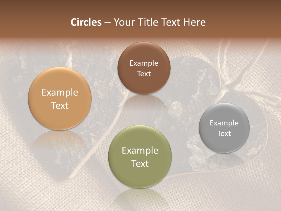 Wooden Hearts PowerPoint Template