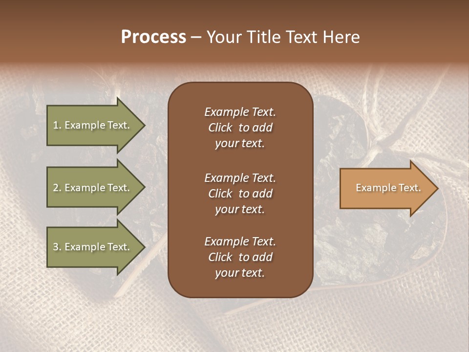 Wooden Hearts PowerPoint Template
