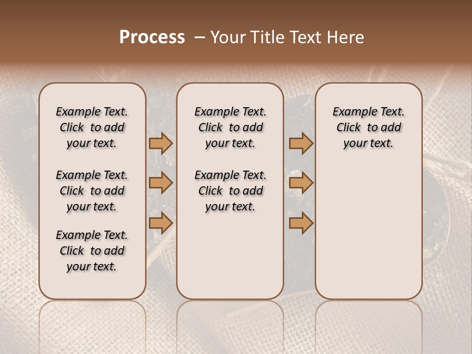 Wooden Hearts PowerPoint Template
