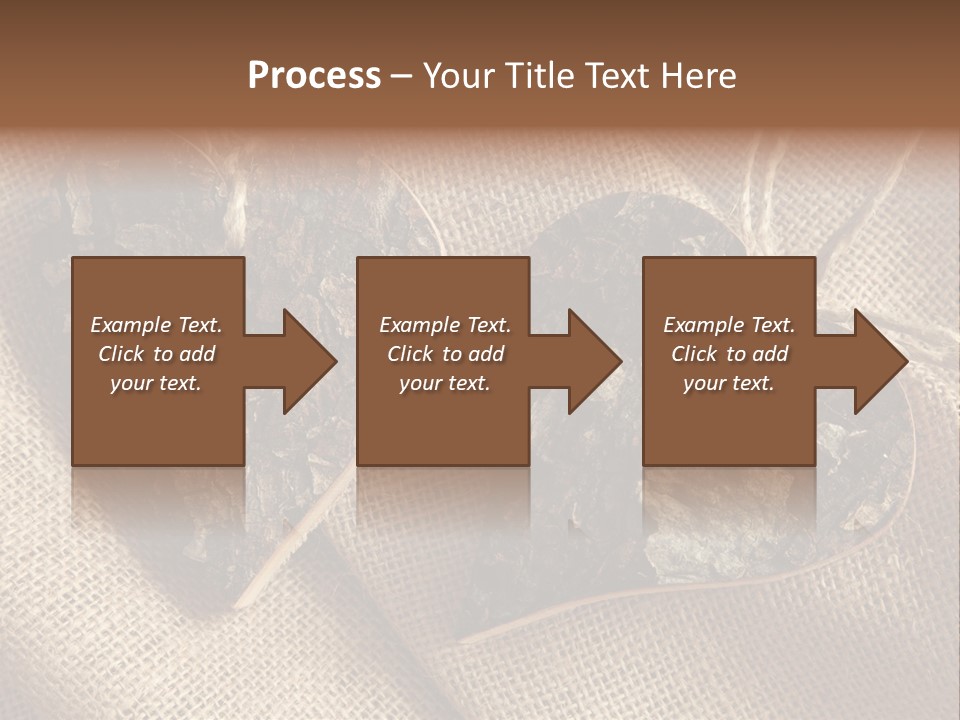 Wooden Hearts PowerPoint Template