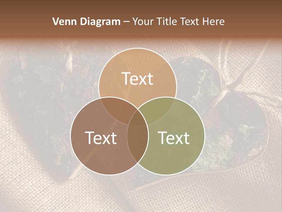 Wooden Hearts PowerPoint Template