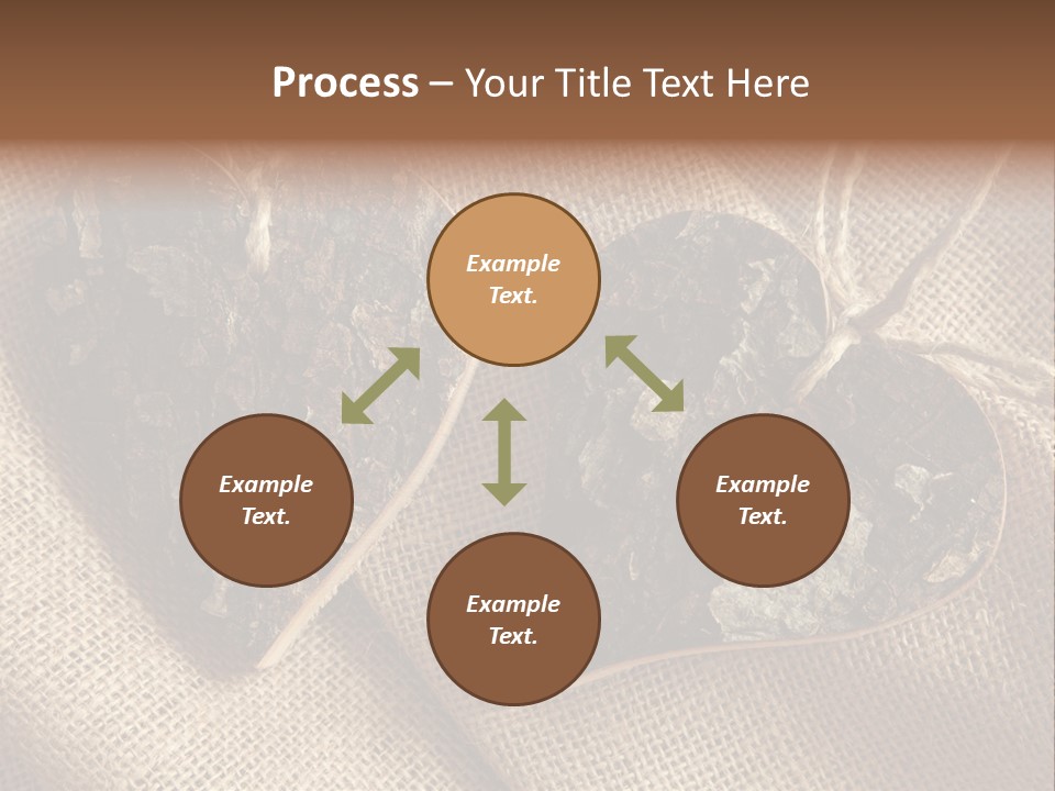 Wooden Hearts PowerPoint Template