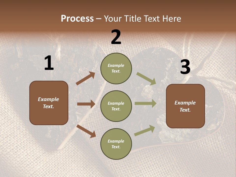 Wooden Hearts PowerPoint Template