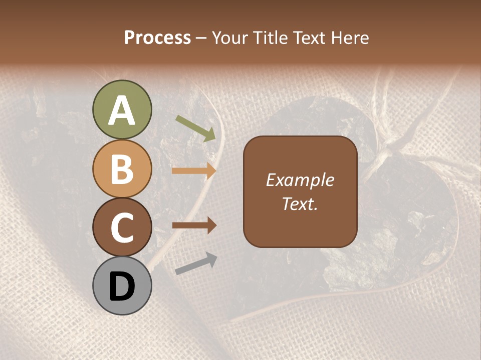 Wooden Hearts PowerPoint Template