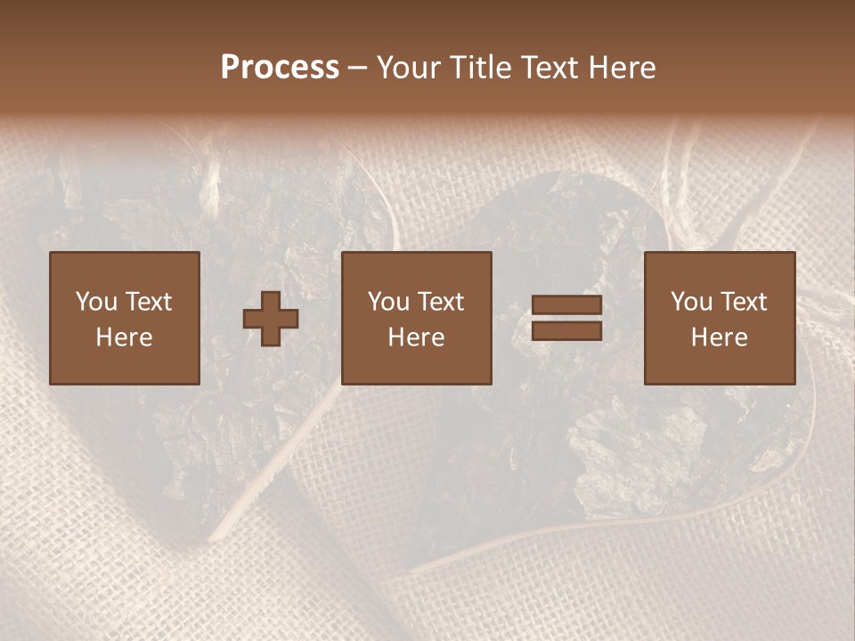 Wooden Hearts PowerPoint Template