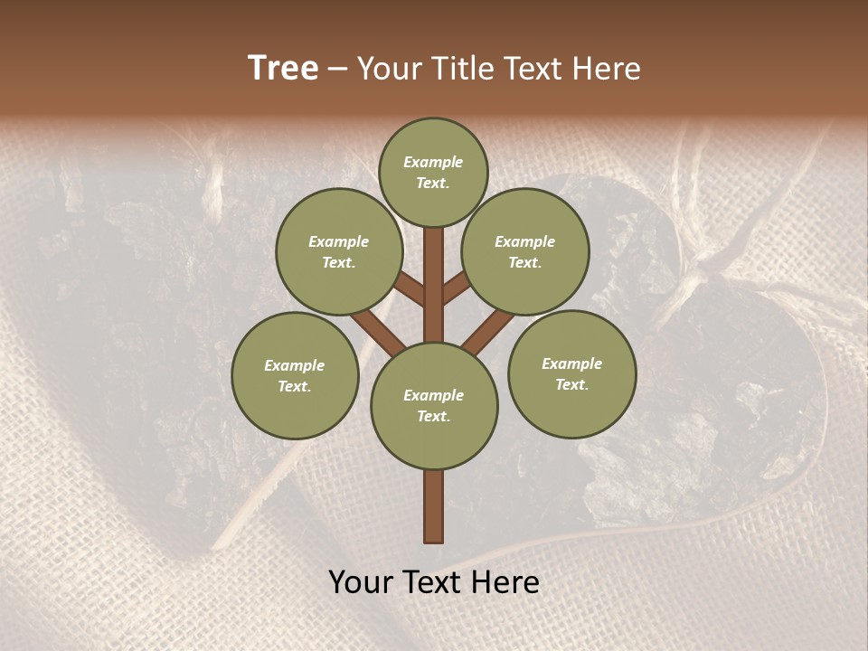 Wooden Hearts PowerPoint Template