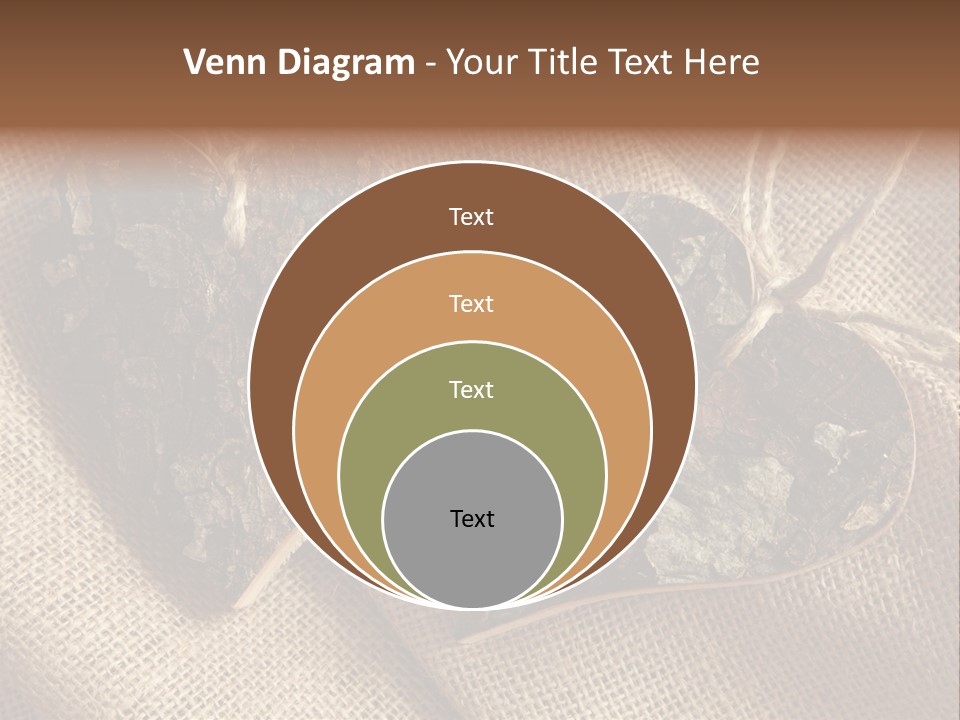 Wooden Hearts PowerPoint Template