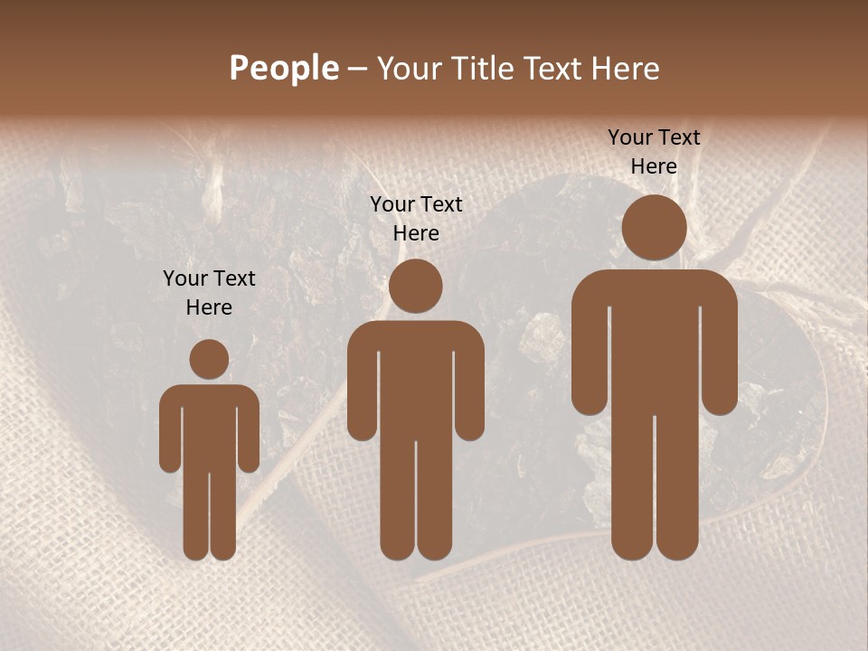 Wooden Hearts PowerPoint Template