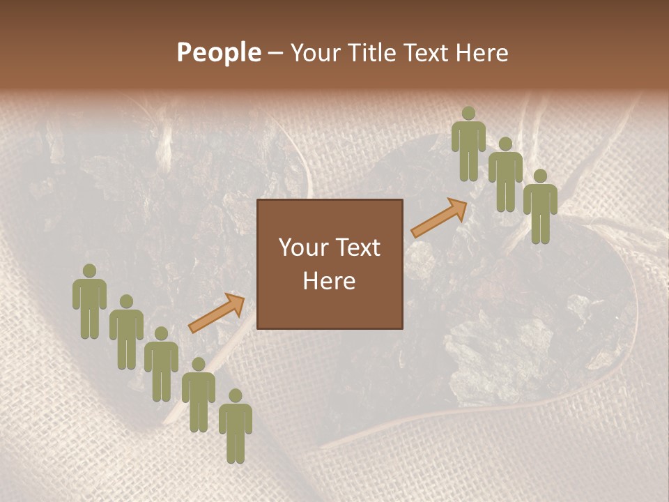 Wooden Hearts PowerPoint Template