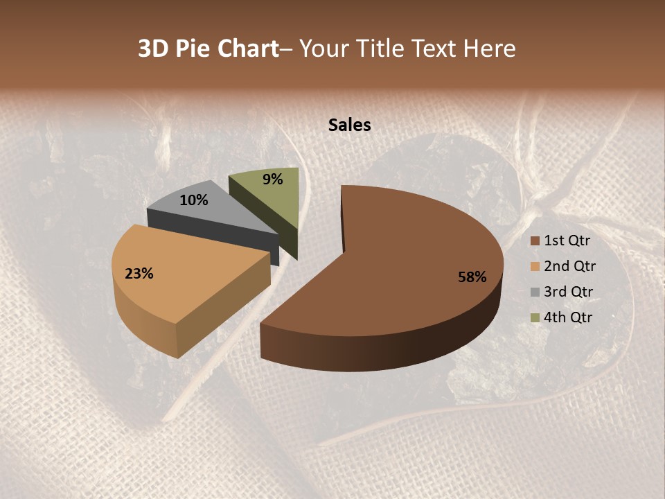 Wooden Hearts PowerPoint Template