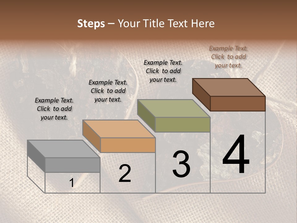 Wooden Hearts PowerPoint Template