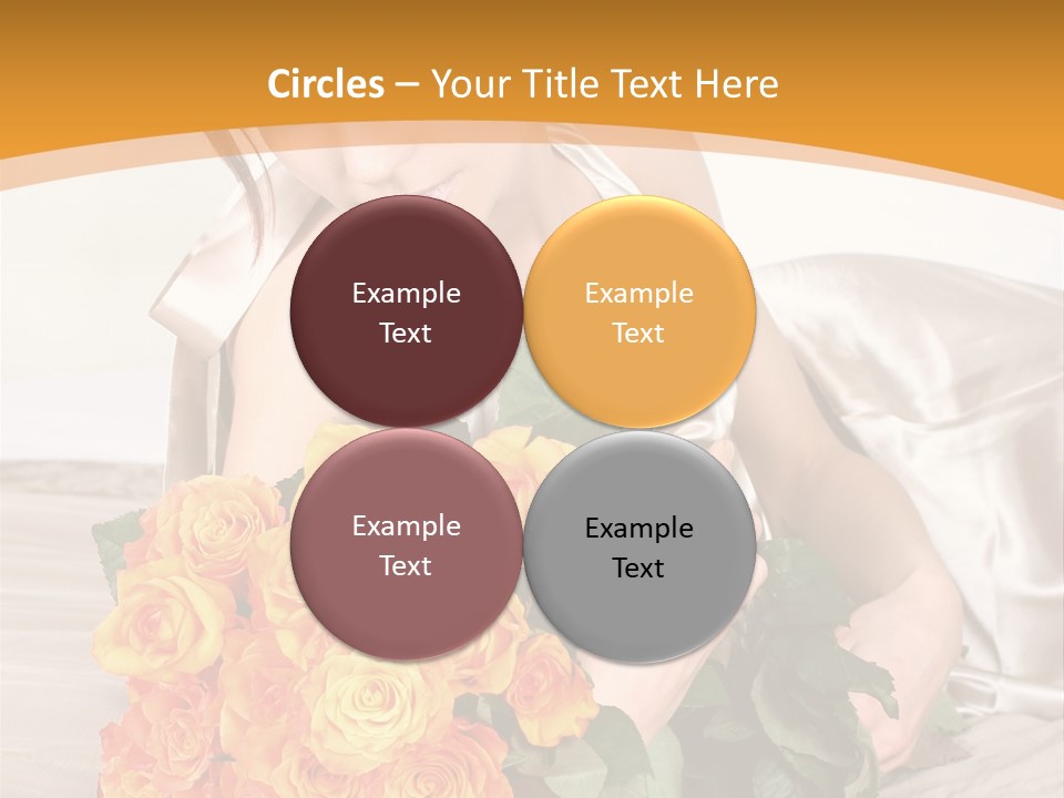 Nosegay Present Wealth PowerPoint Template