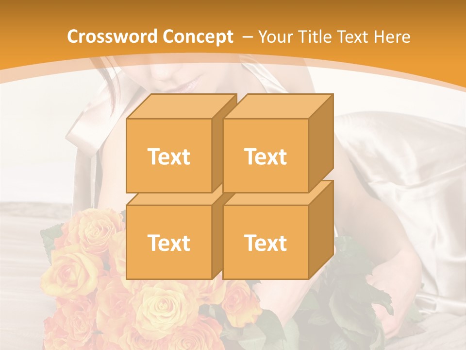 Nosegay Present Wealth PowerPoint Template