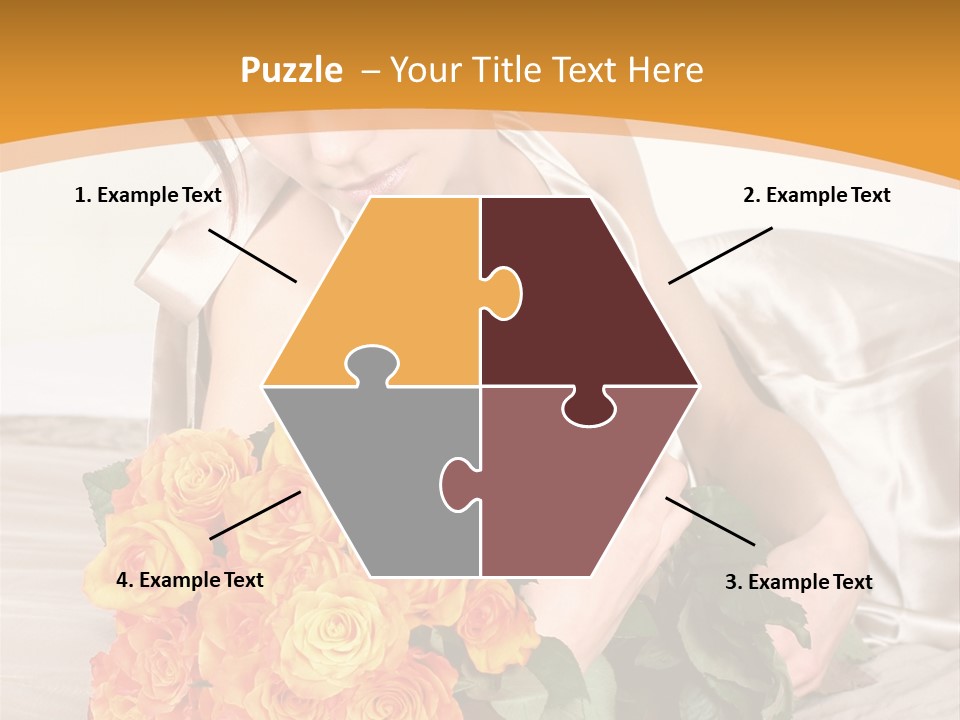 Nosegay Present Wealth PowerPoint Template