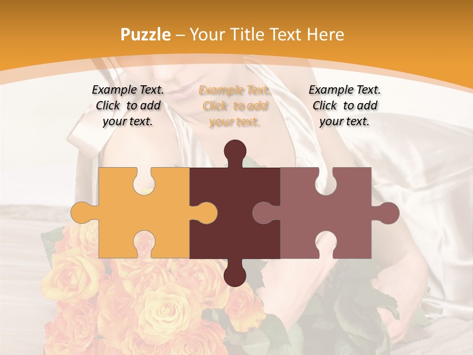 Nosegay Present Wealth PowerPoint Template