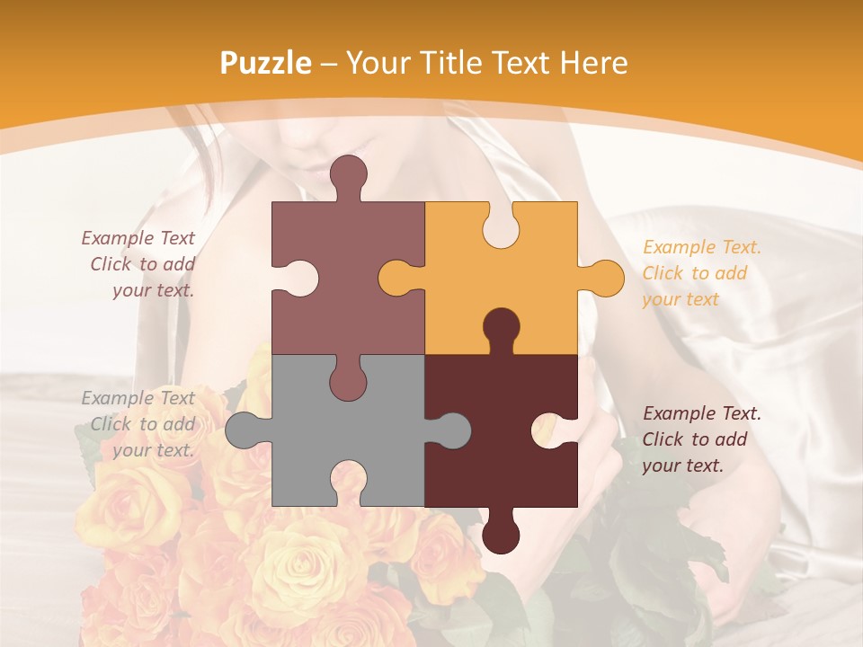 Nosegay Present Wealth PowerPoint Template