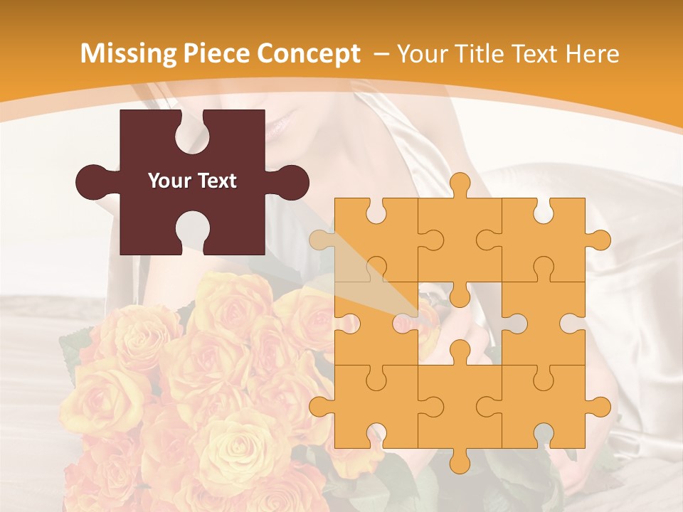 Nosegay Present Wealth PowerPoint Template