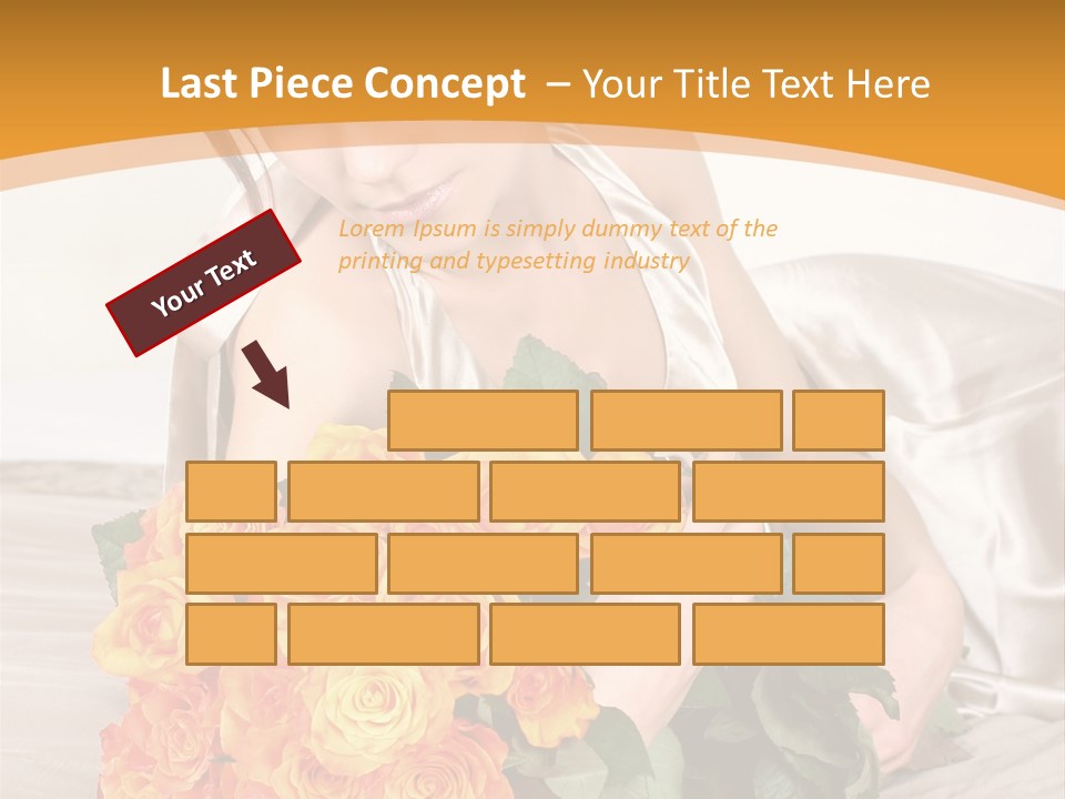 Nosegay Present Wealth PowerPoint Template